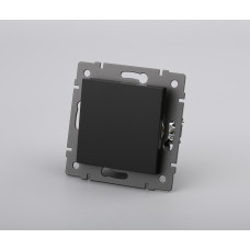 Механизм выключателя одноклавишный проходной SWT-MKP1-PL-BK-V (250V, 10A) (Arlight, -)