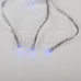 Гирлянда Айсикл (бахрома) светодиодный, 1,8 х 0,5 м, прозрачный провод, 220В, диоды синие, SL255-013
